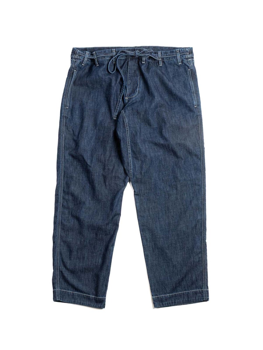 TIE ME UP PANT L DENIM