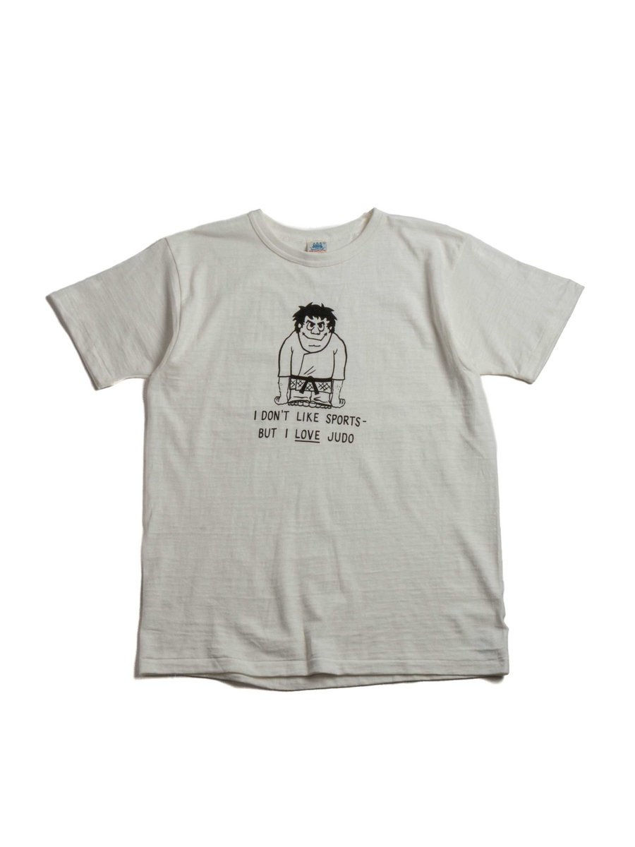 (JG–CS06) I Judo T–SHIRT OFF WHITE