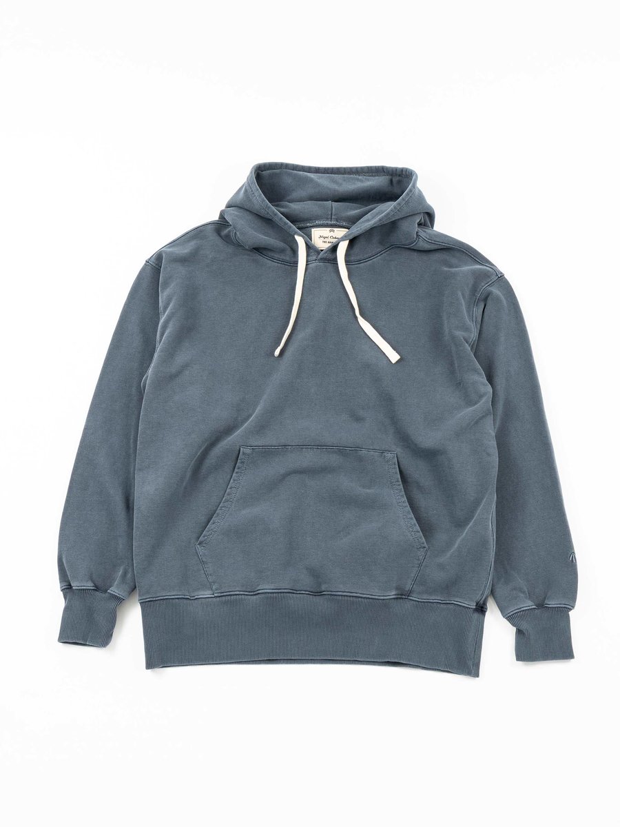 EMBROIDERED ARROW HOODIE NAVY