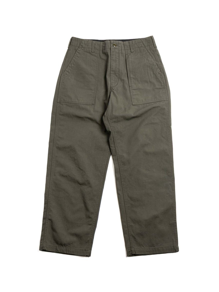 FATIGUE PANT OLIVE HEAVYWEIGHT COTTON RIPSTOP