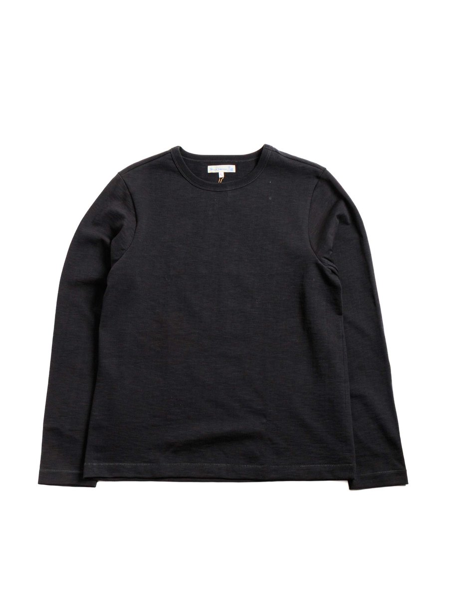 GOOD ORIGINALS 2S18 LONG SLEEVE T SHIRT CHARCOAL