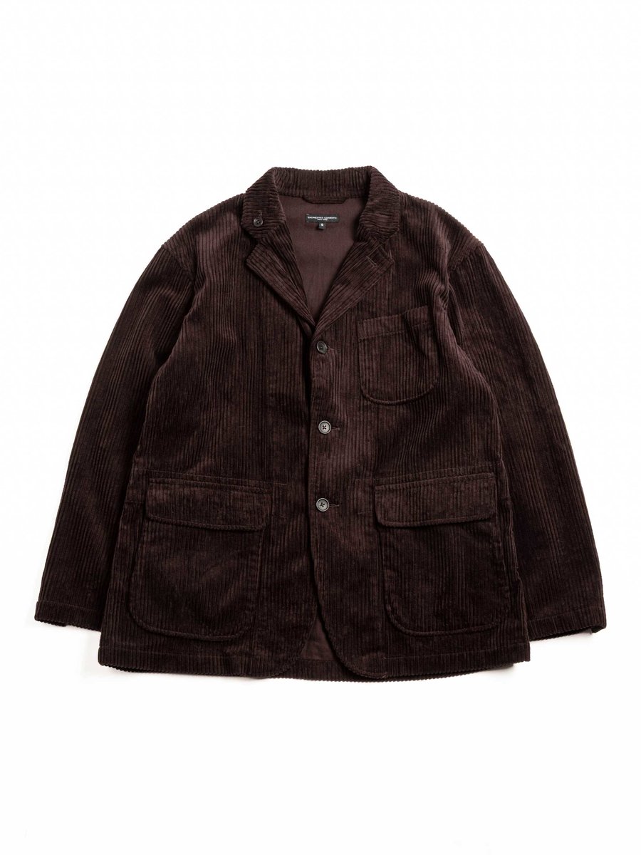 LOITER JACKET / Dk.BROWN COTTON 4.5W CORDUROY