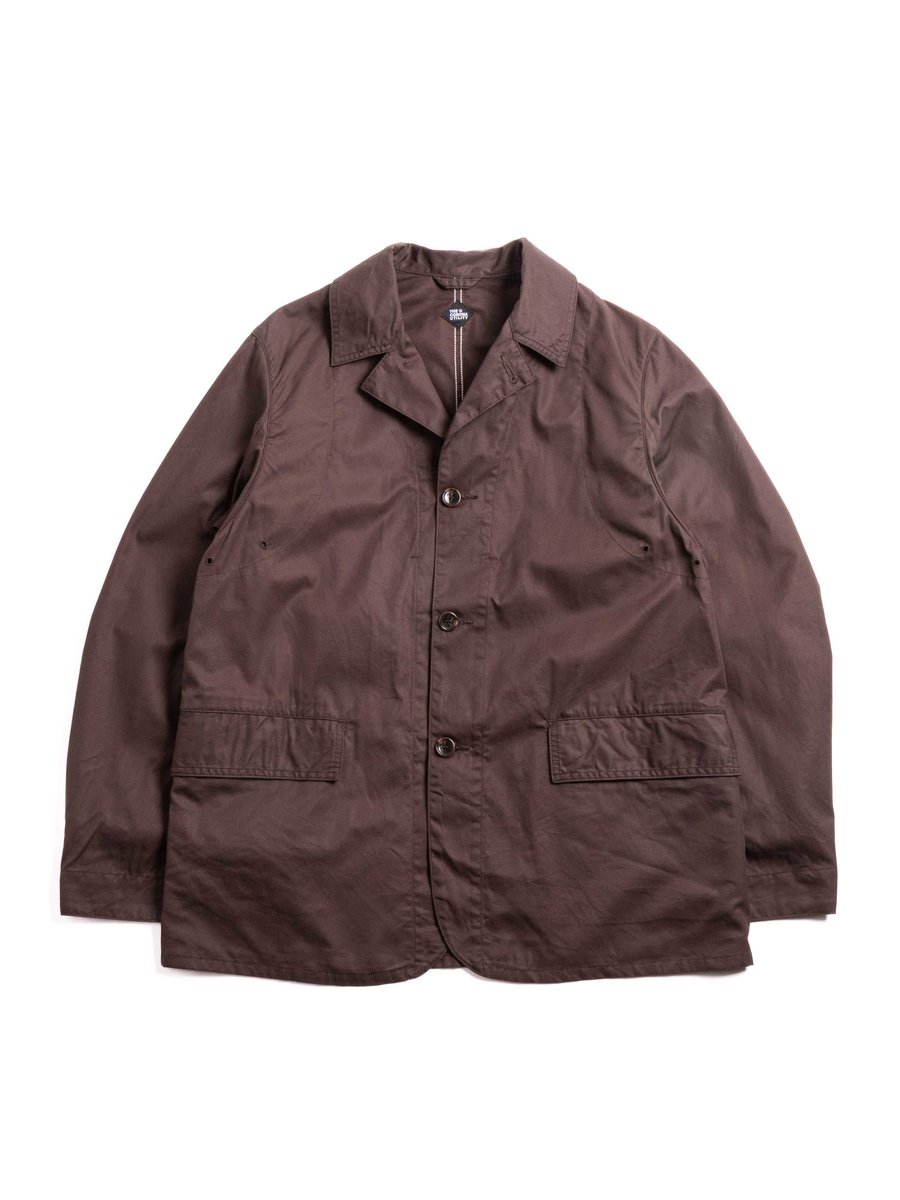 (CJ003) SHERRY TRAVELLERS SPORTS COAT DARK BROWN