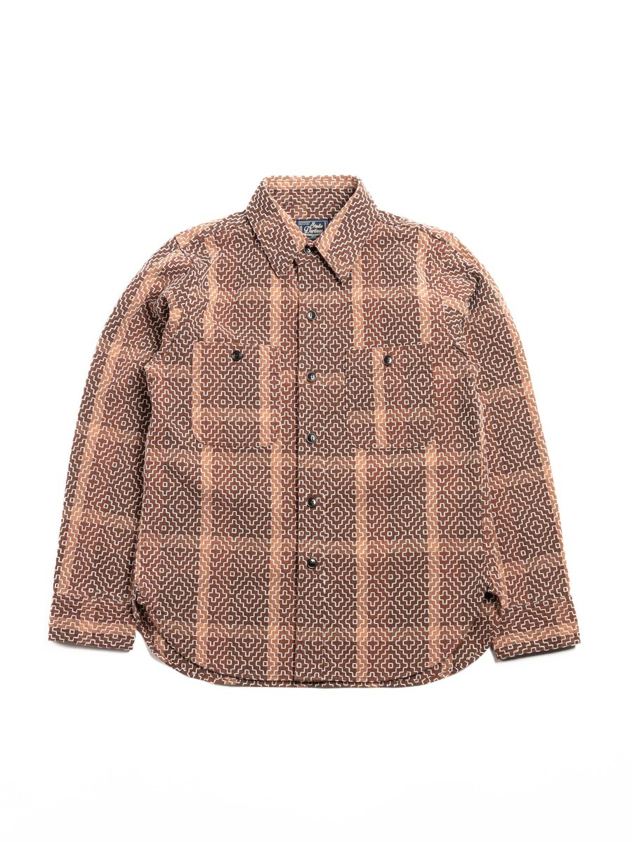 (5726) STUDIO D&rsquo;ARTISAN KAKISHIBU NORAGI SASHIKO SHIRT