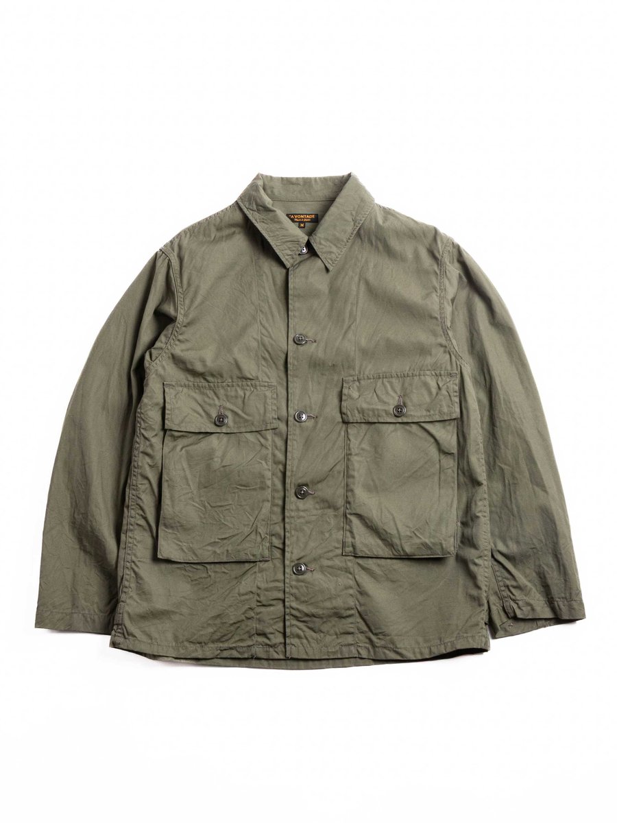 (VTD&ndash;0572&ndash;JK) NAVAL UTILITY JACKET OLIVE
