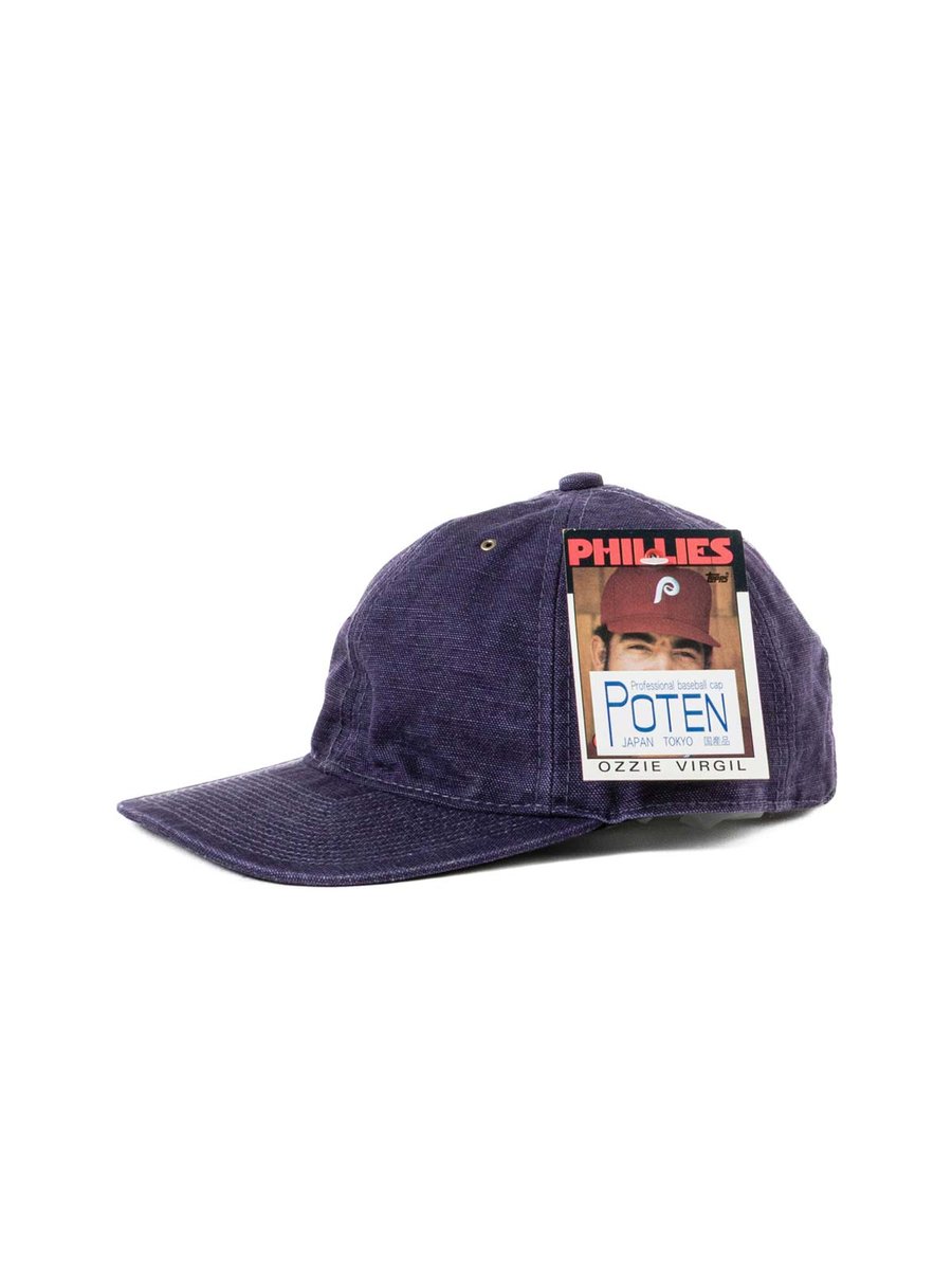 POTEN VINTAGE DUCK BASEBALL CAP NAVY