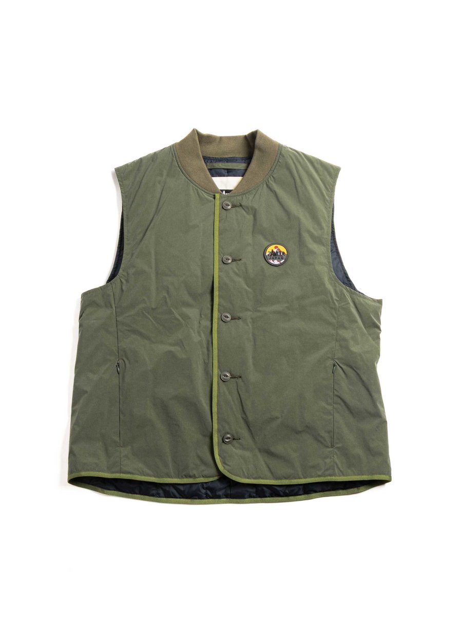 (6750) SEUVAS×ZANTER VEST OLIVE