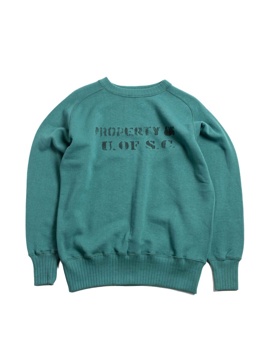 (JG&ndash;CS24) THE ALBERT SWEAT PROPERTY OF U of SC BLUE GREEN