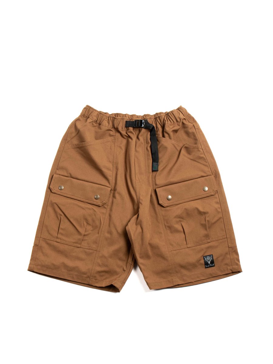 SOUTH2 WEST8 BELTED HARBOUR SHORT C/N CANVAS COYOTE