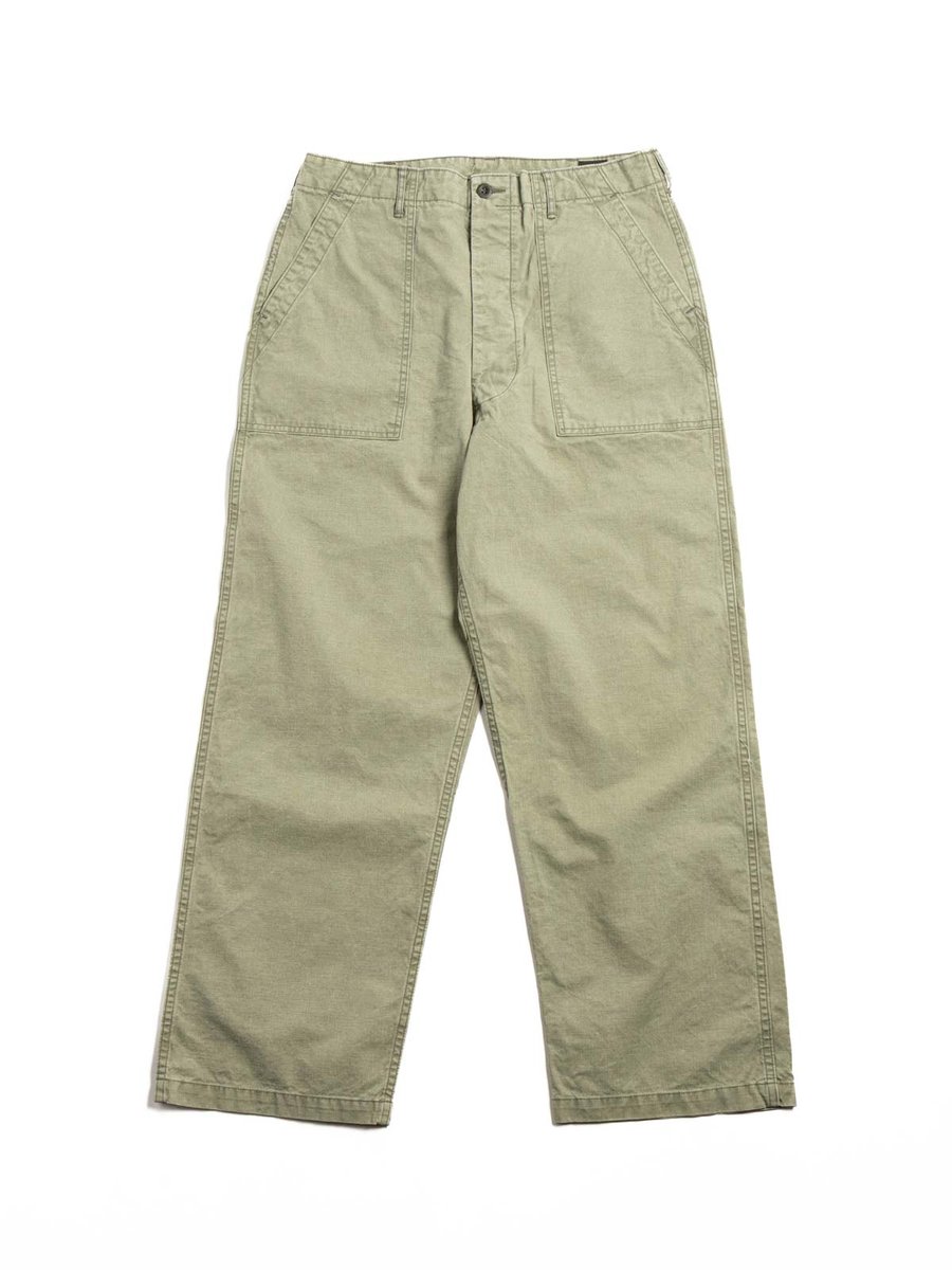 5103&ndash;M16) CANVAS SUMMER FATIGUE PANTS GREEN
