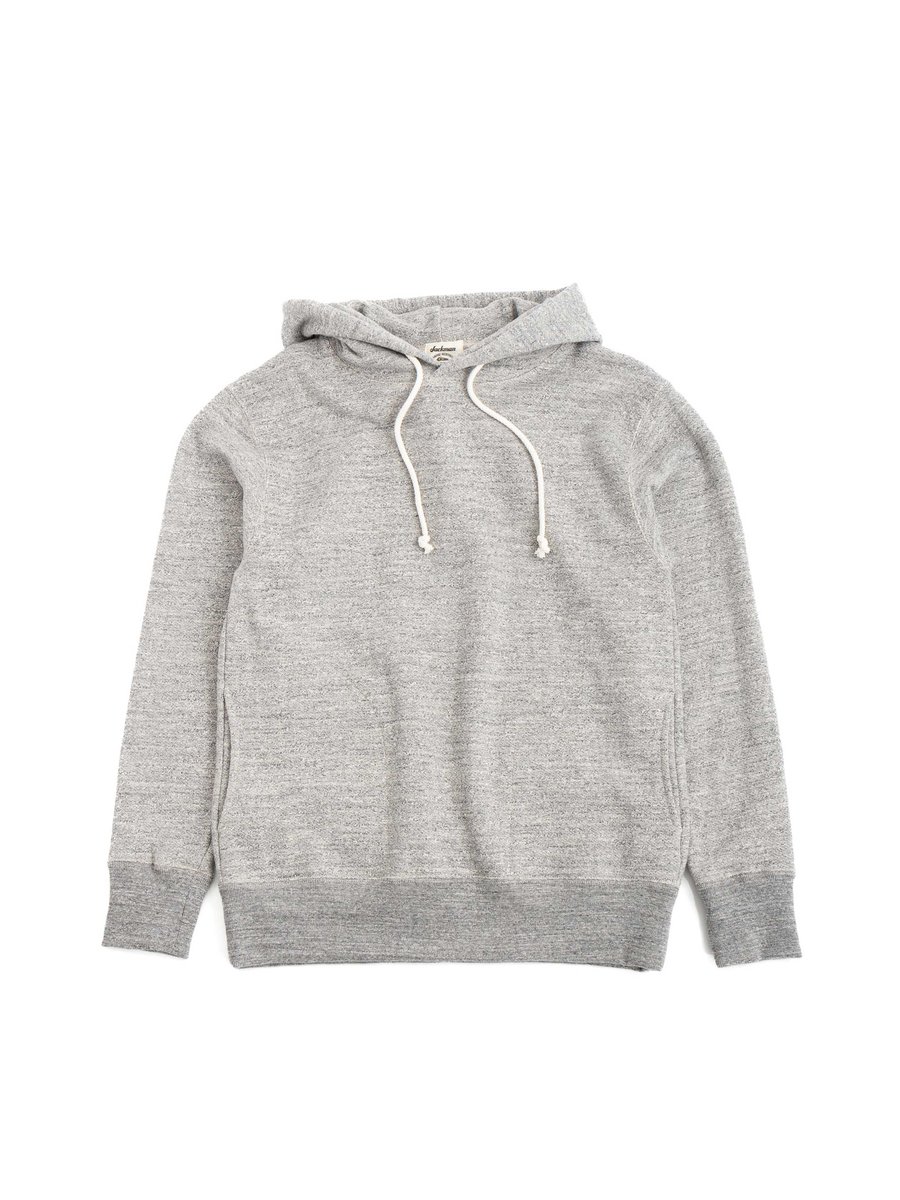 GG SWEAT PULLOVER PARKA HEATHER GRAY