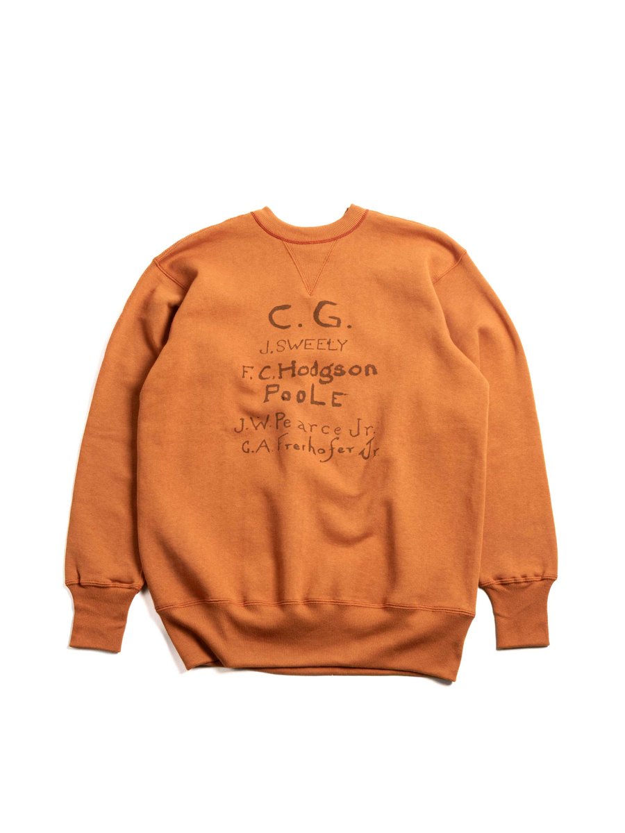 (LOT 403) CG SWEATSHIRT BURNT ORANGE