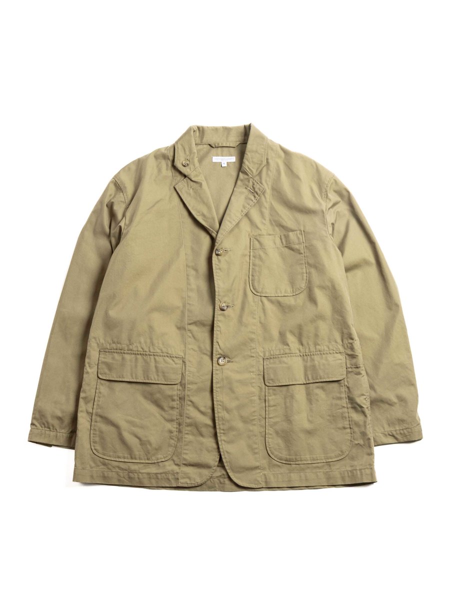 LOITER JACKET KHAKI LT.WEIGHT NYCO TWILL