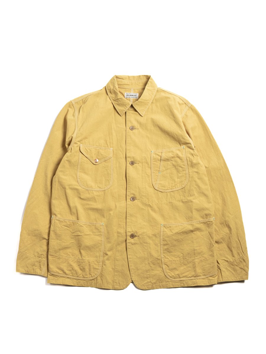 (48&ndash;928X) CANVAS COVERALL YELLOW 