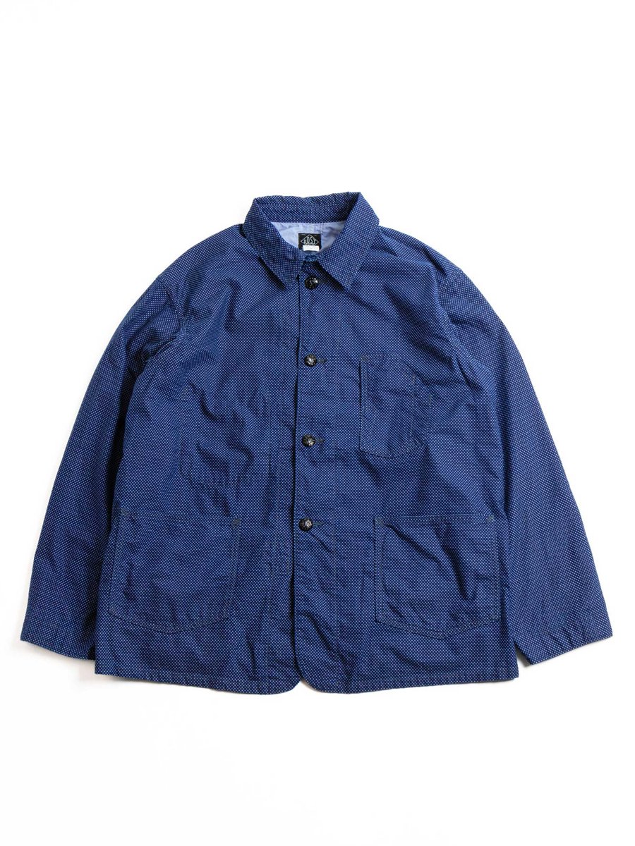 LINED No1 JACKET DOT X FEATHER CHAMBRAY