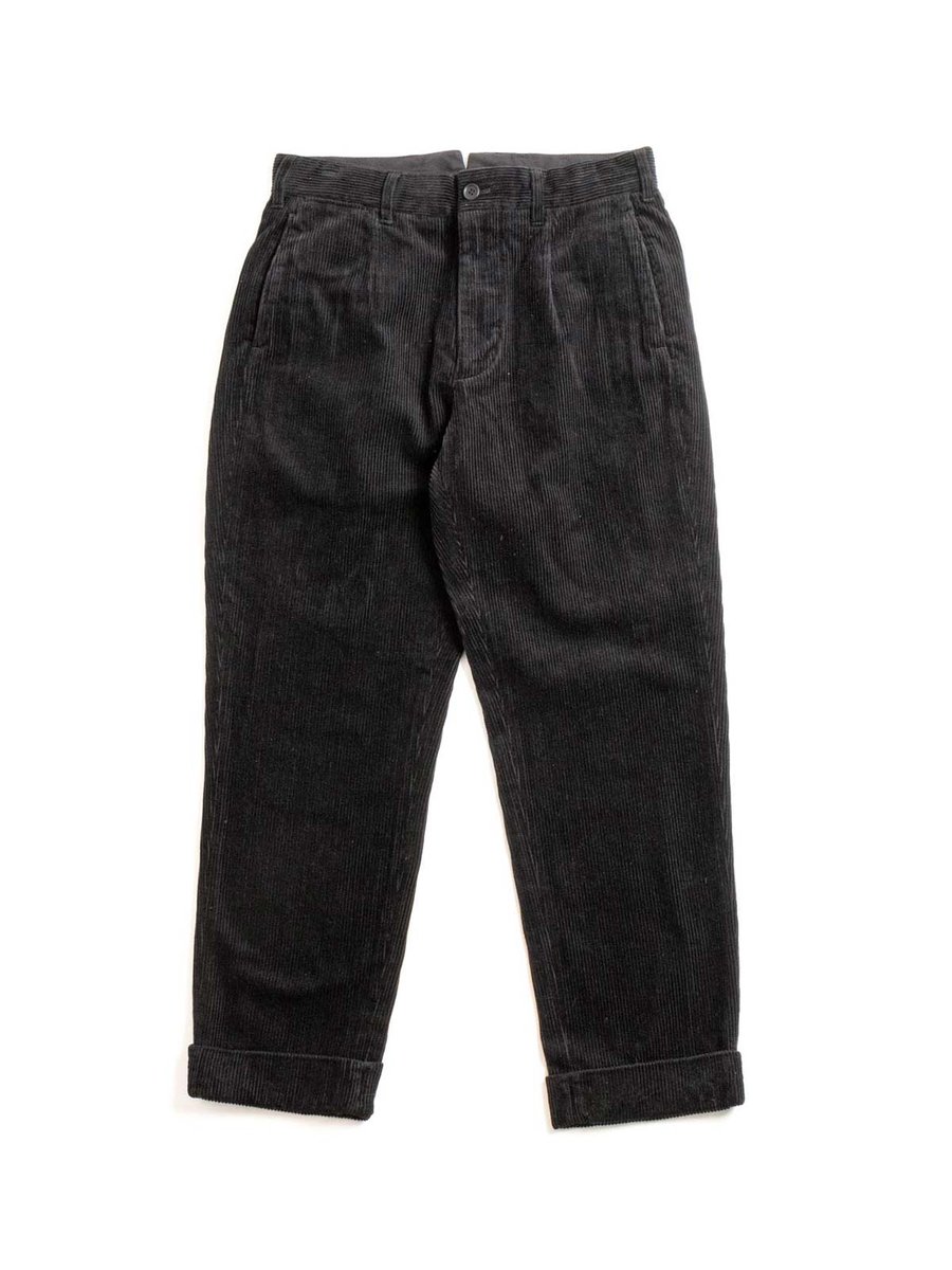 ANDOVER PANT BLACK COTTON 8W CORDUROY