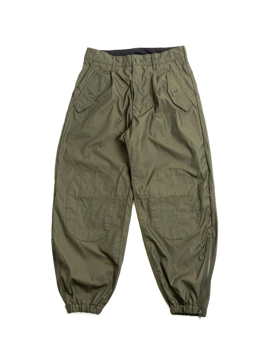 IAC PANT OLIVE CP WEATHER POPLIN