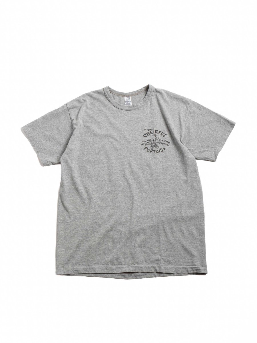 (LOT 4064) TORTOISE T&ndash;SHIRT HEATHER GREY