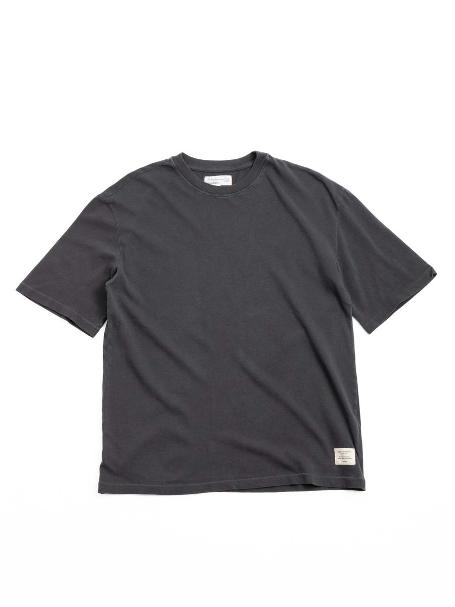 GOOD BASICS CTOS04 T–SHIRT WASHED OVERSIZED FIT GRAPHITE