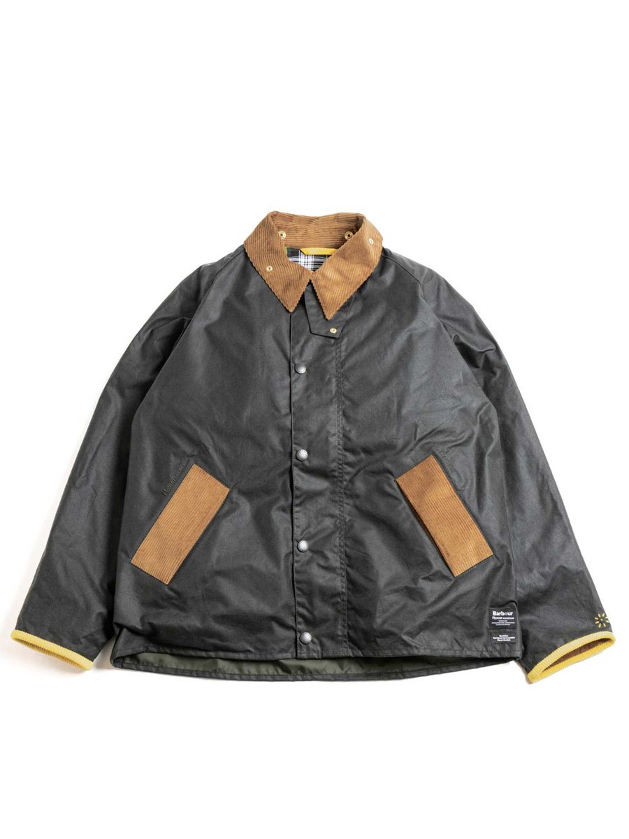 OS TRANSPORT WAX JACKET SAGE