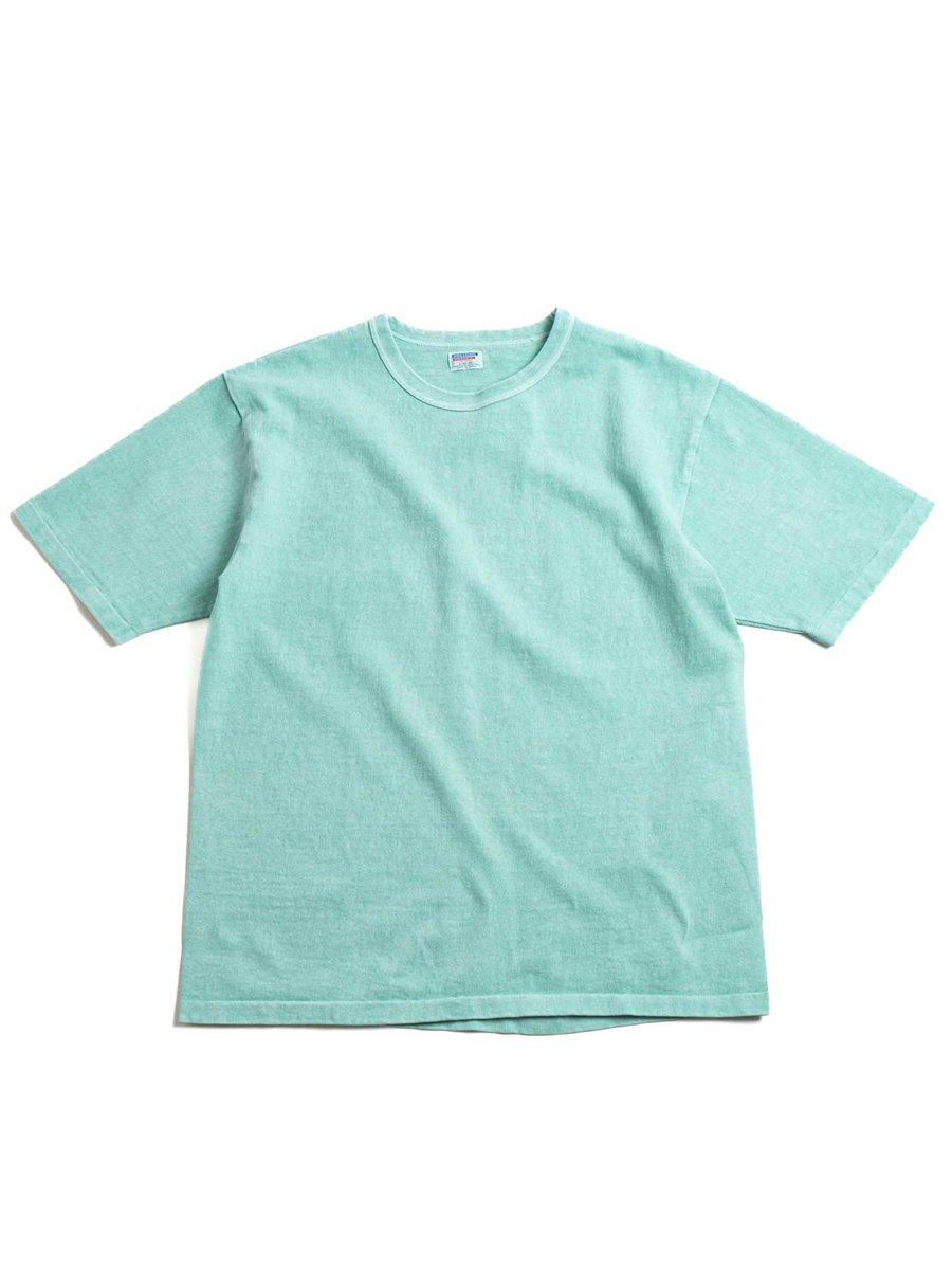 LOT 37001PD HEAVY S/S PIGMENT DYED TEE TURQUOISE