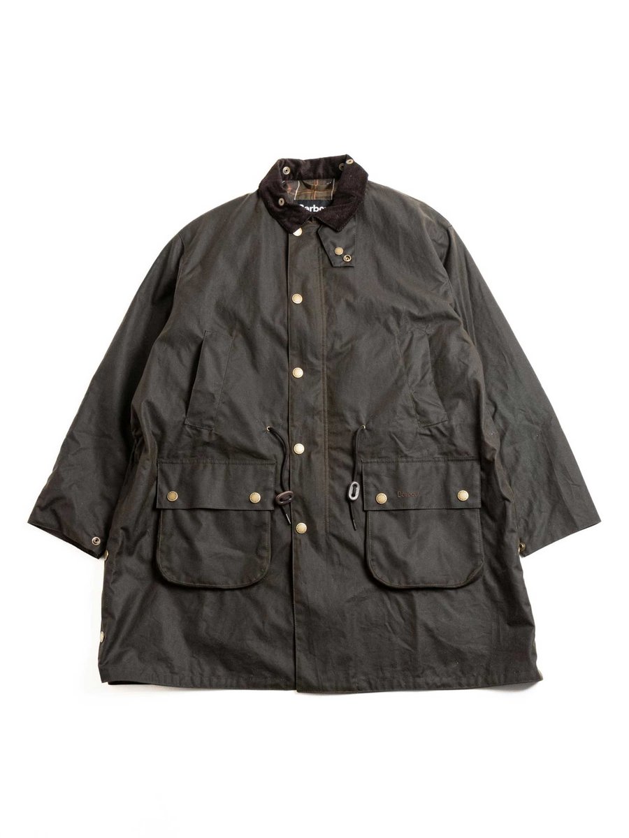 BEDALE TRENCH WAXED OLIVE