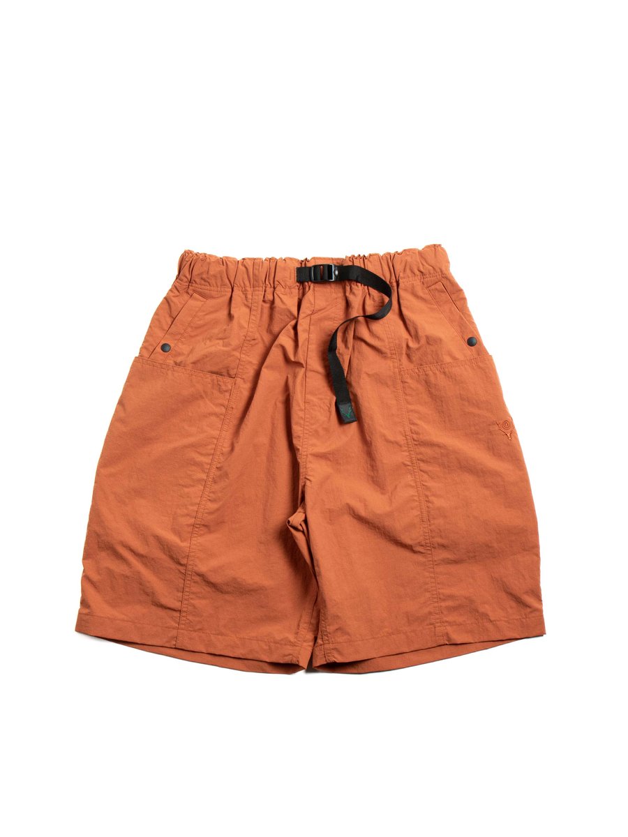 SOUTH2 WEST8 BELTED C.S. SHORT NYLON RIPSTOP ORANGE