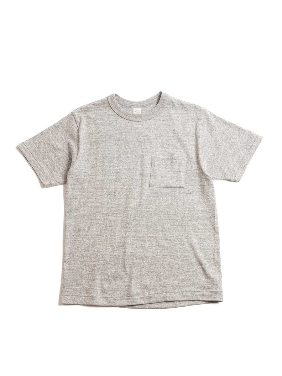 LOT 4601 POCKET TEE HEATHER GRAY