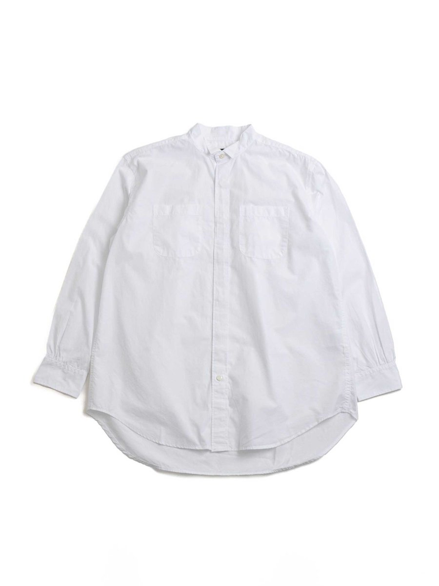 WING COLLAR SHIRT 2–PLY BROADCLOTH WHITE