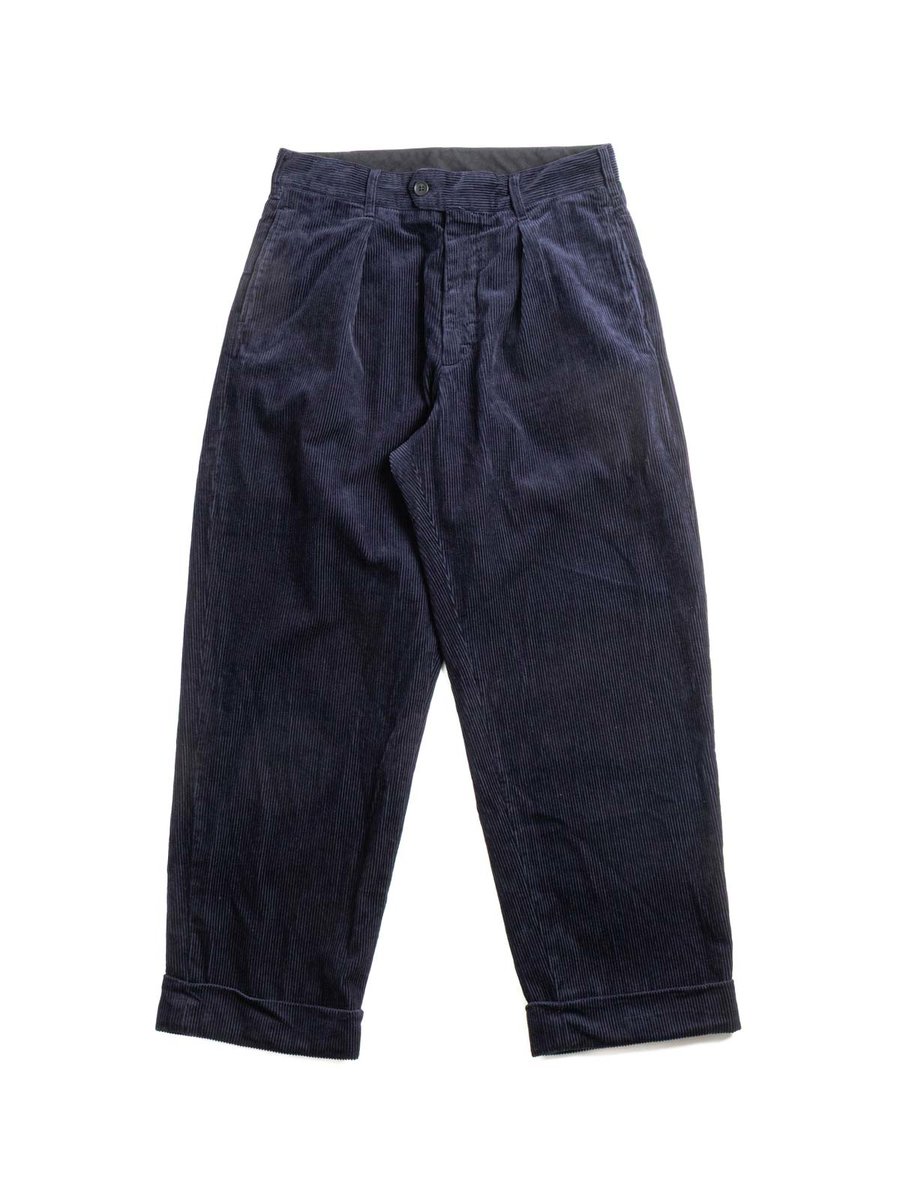 CARLYLE PANT NAVY 8W CORDUROY 