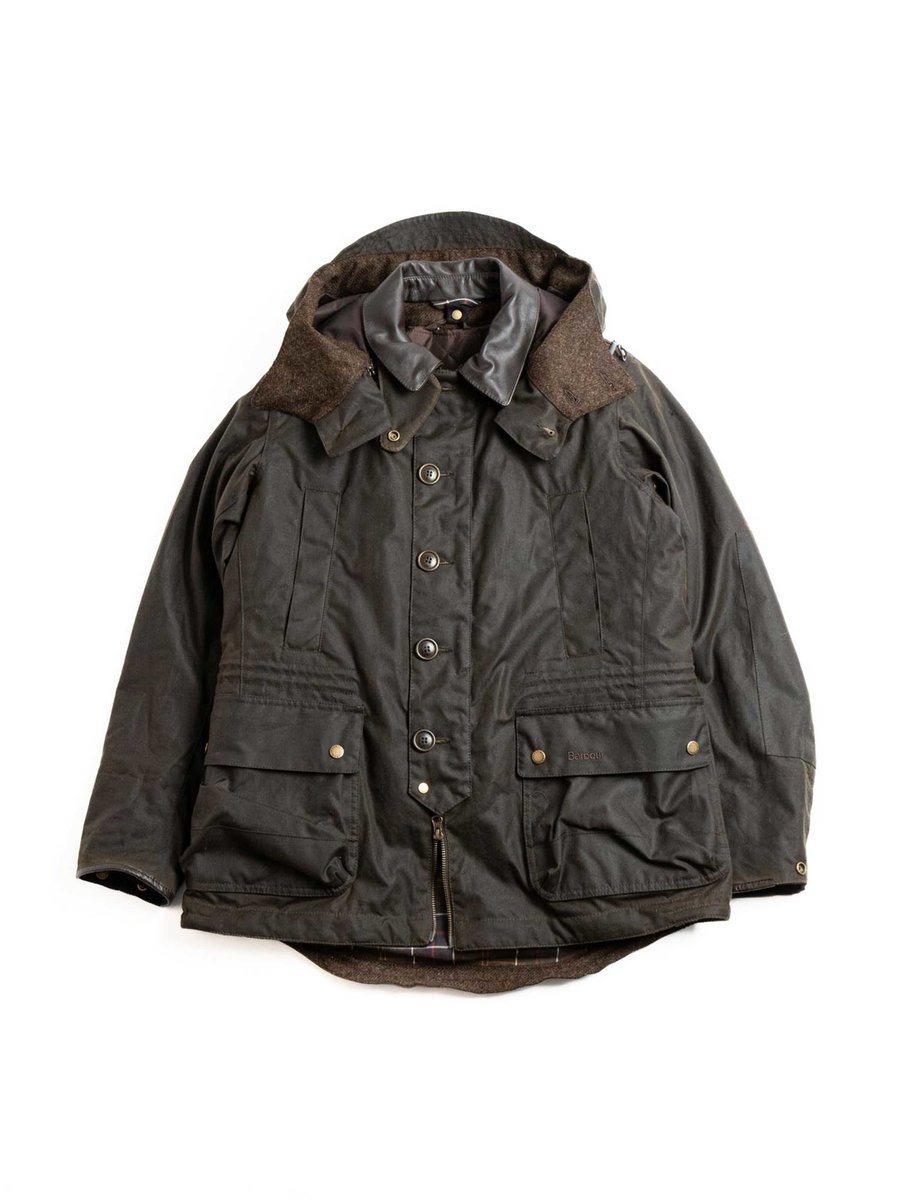 SHOREMAN WAXED JACKET OLIVE