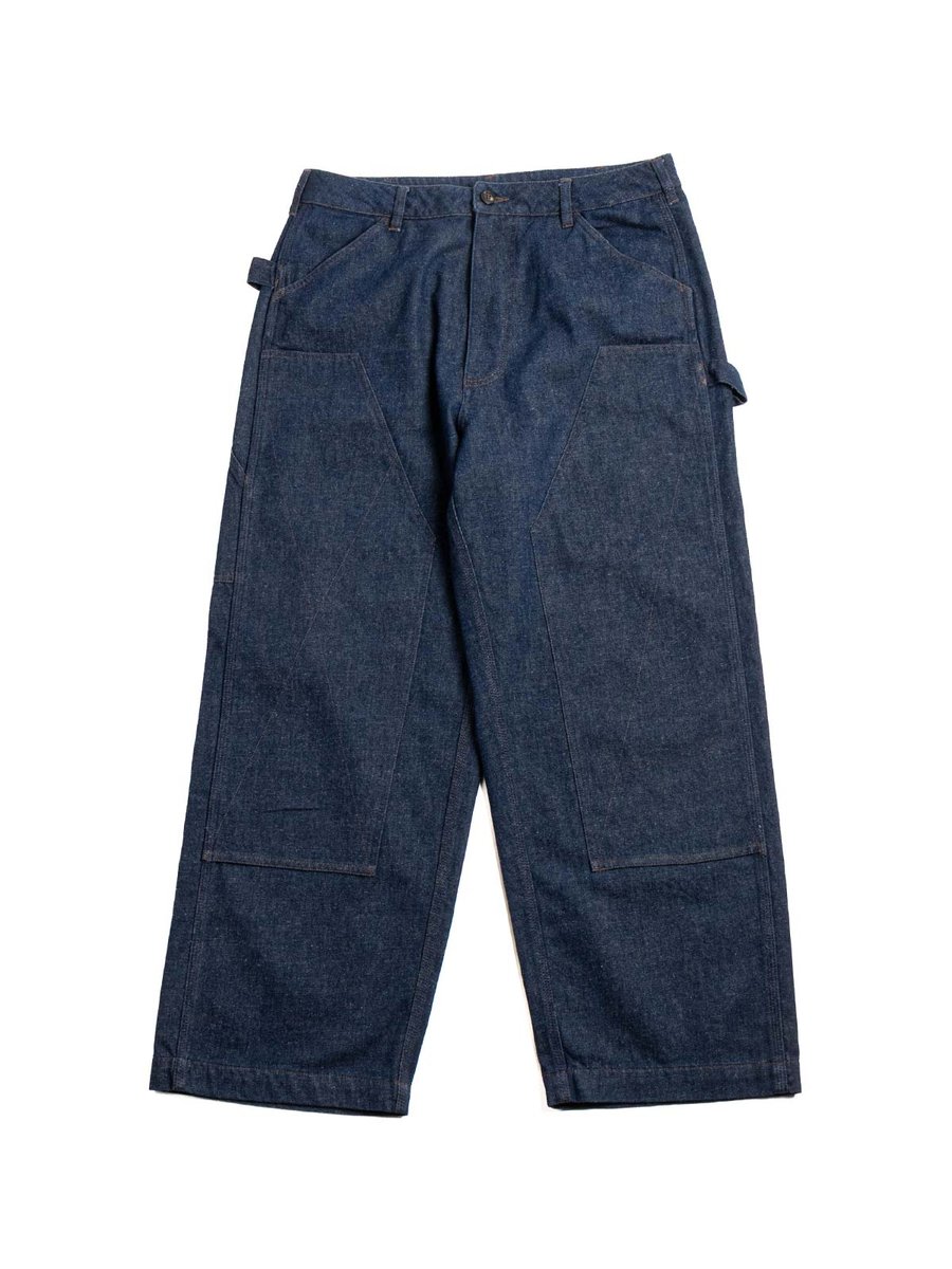 PAINTER PANT DENIM COTTON & WOOL RINSED