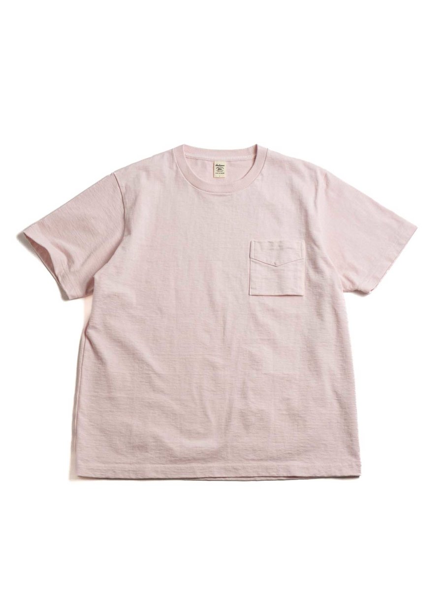 DOTSUME POCKET T–SHIRT PALE PINK