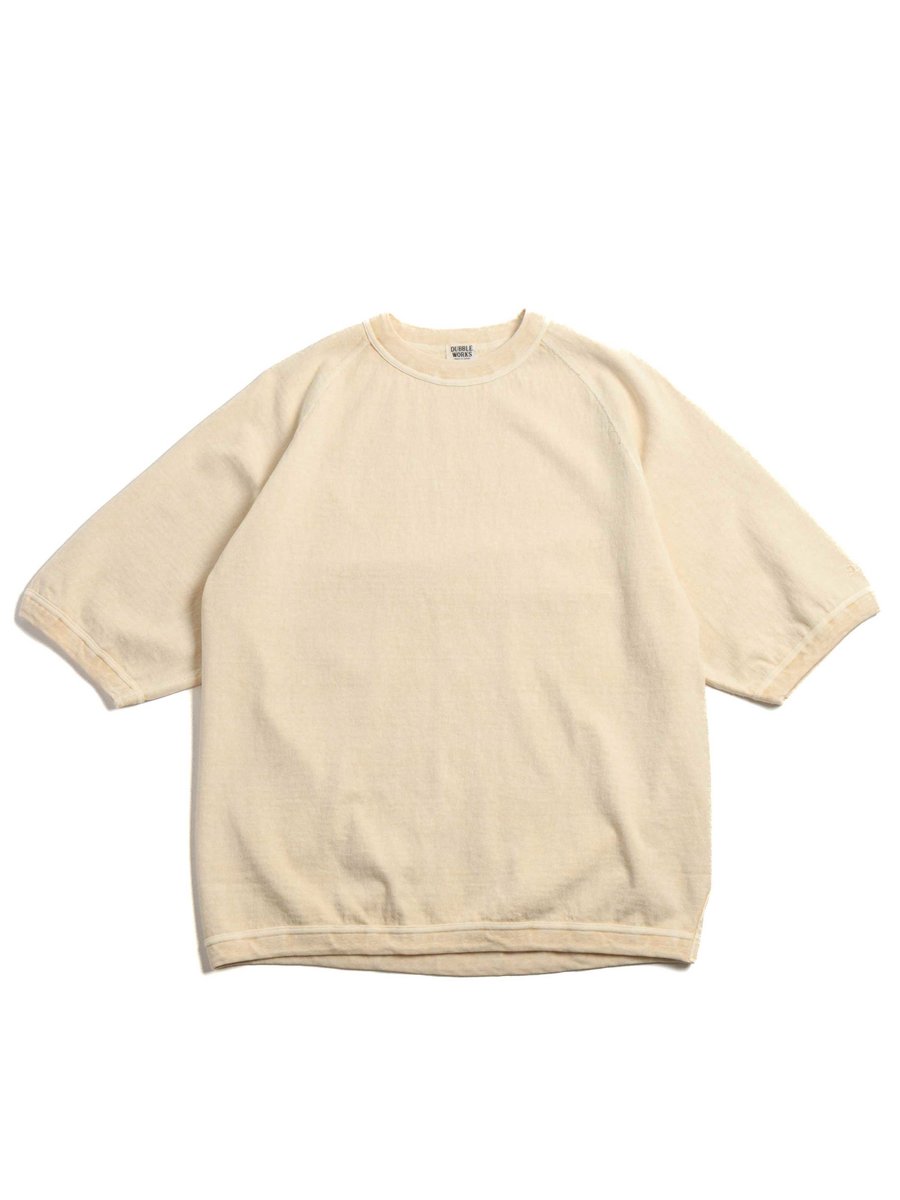(LOT 37005PD) HEAVY WEIGHT RAGLAN SLEEVE TEE P.D CREAM