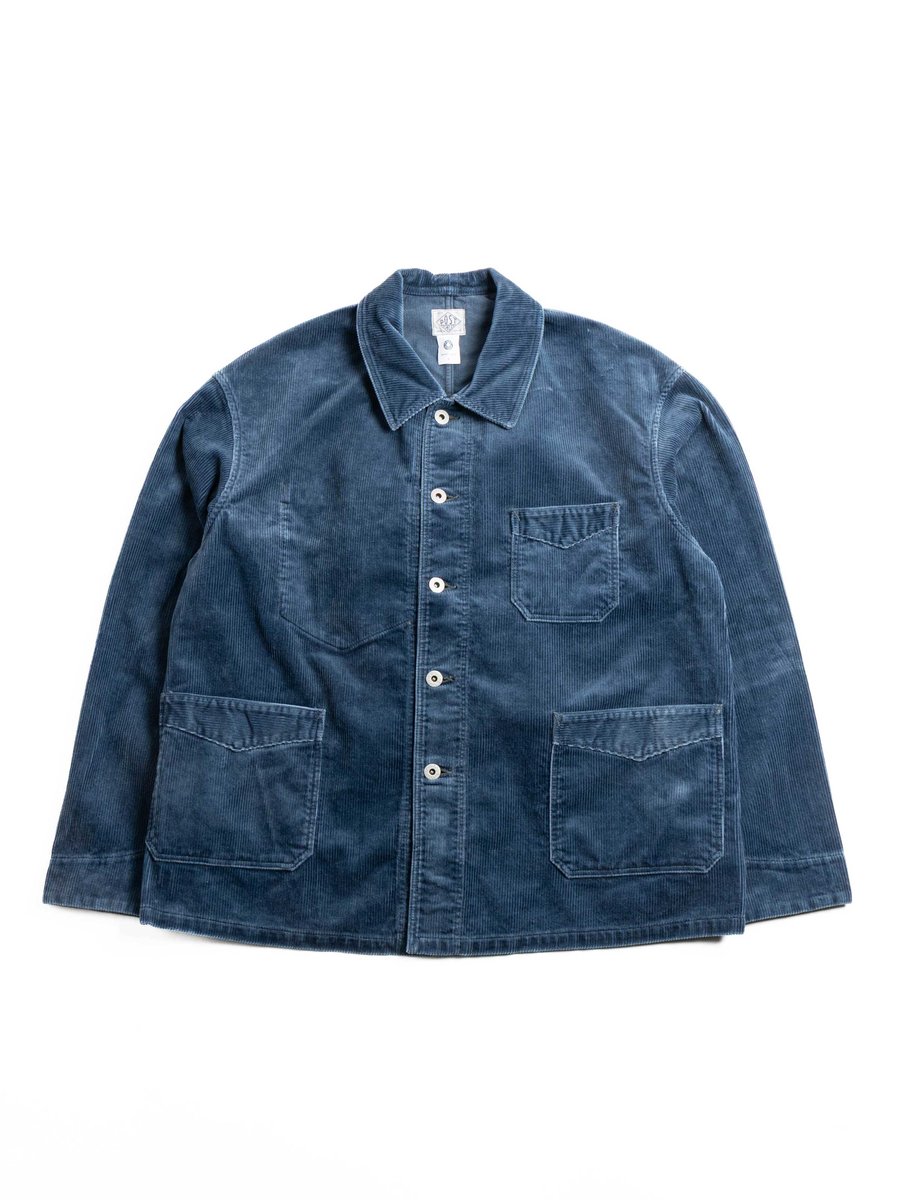 POS TRAVAIL 2 COVERALL WIDE–WALE CORD NAVY