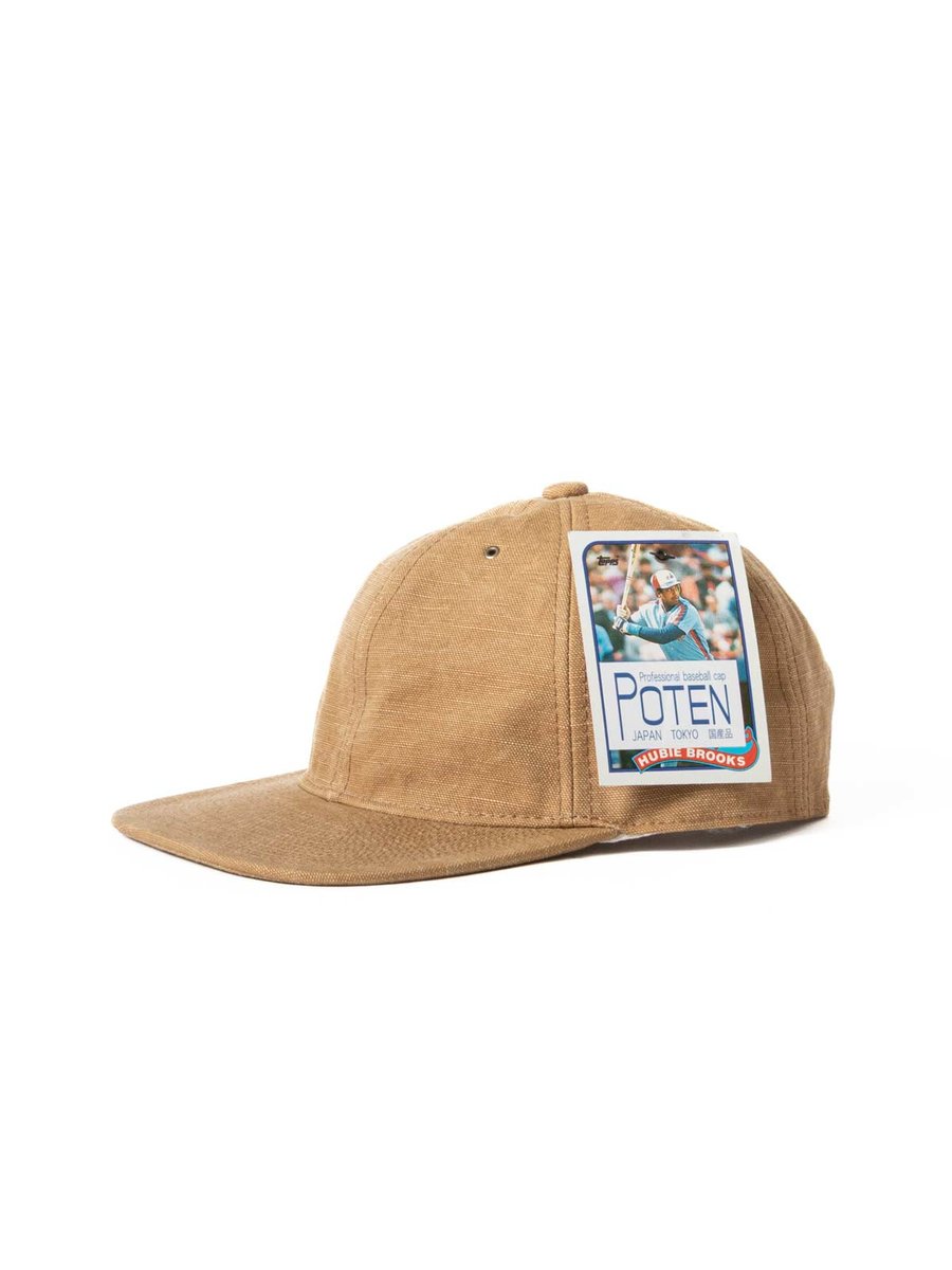 POTEN VINTAGE DUCK BASEBALL CAP CAMEL