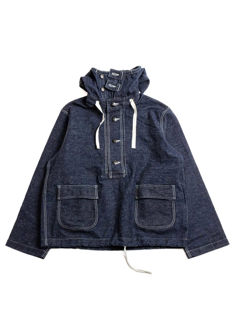 LOT JG–20 PARKA SAILOR’S PULLOVER INDIGO DENIM