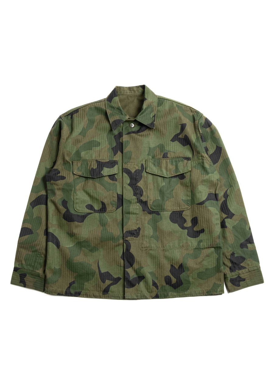 (LOT 2226) USMC HBT P53 UTILITY JACKET CAMOUFLAGE