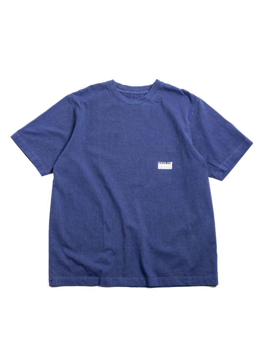 WORKING S/S STICKER T ORGANIC COTTON JERSEY EIFFEL