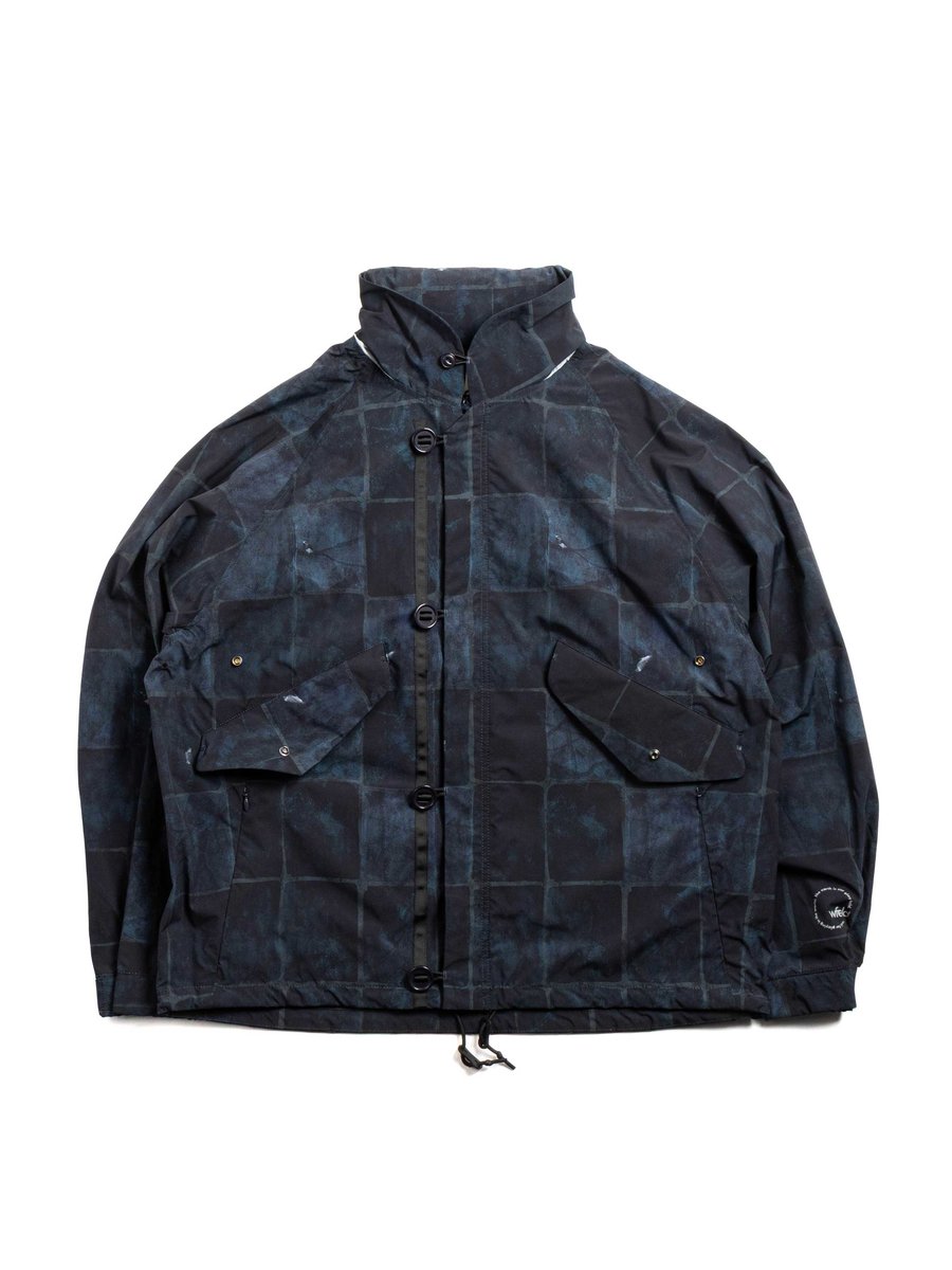 AlLL TREK POCKET SHORT JACKET NAVY (AOP)