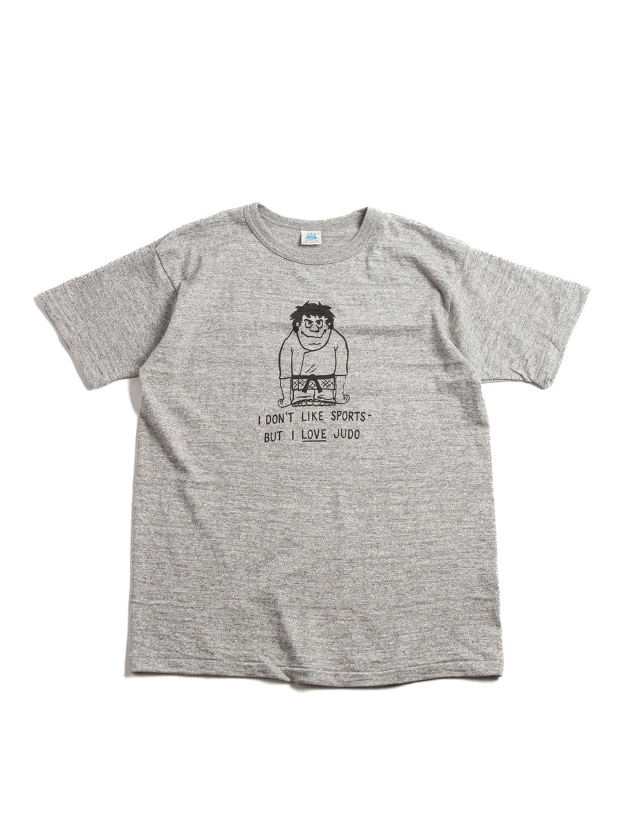 (JG–CS06) I Judo T–SHIRT HEATHER GRAY