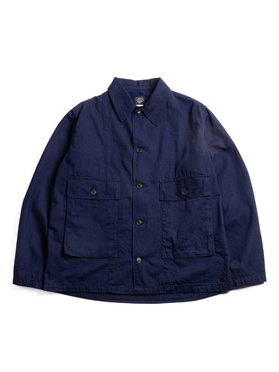 (12006&ndash;VTI) WALKABOUT JACKET VINTAGE TWILL INDIGO