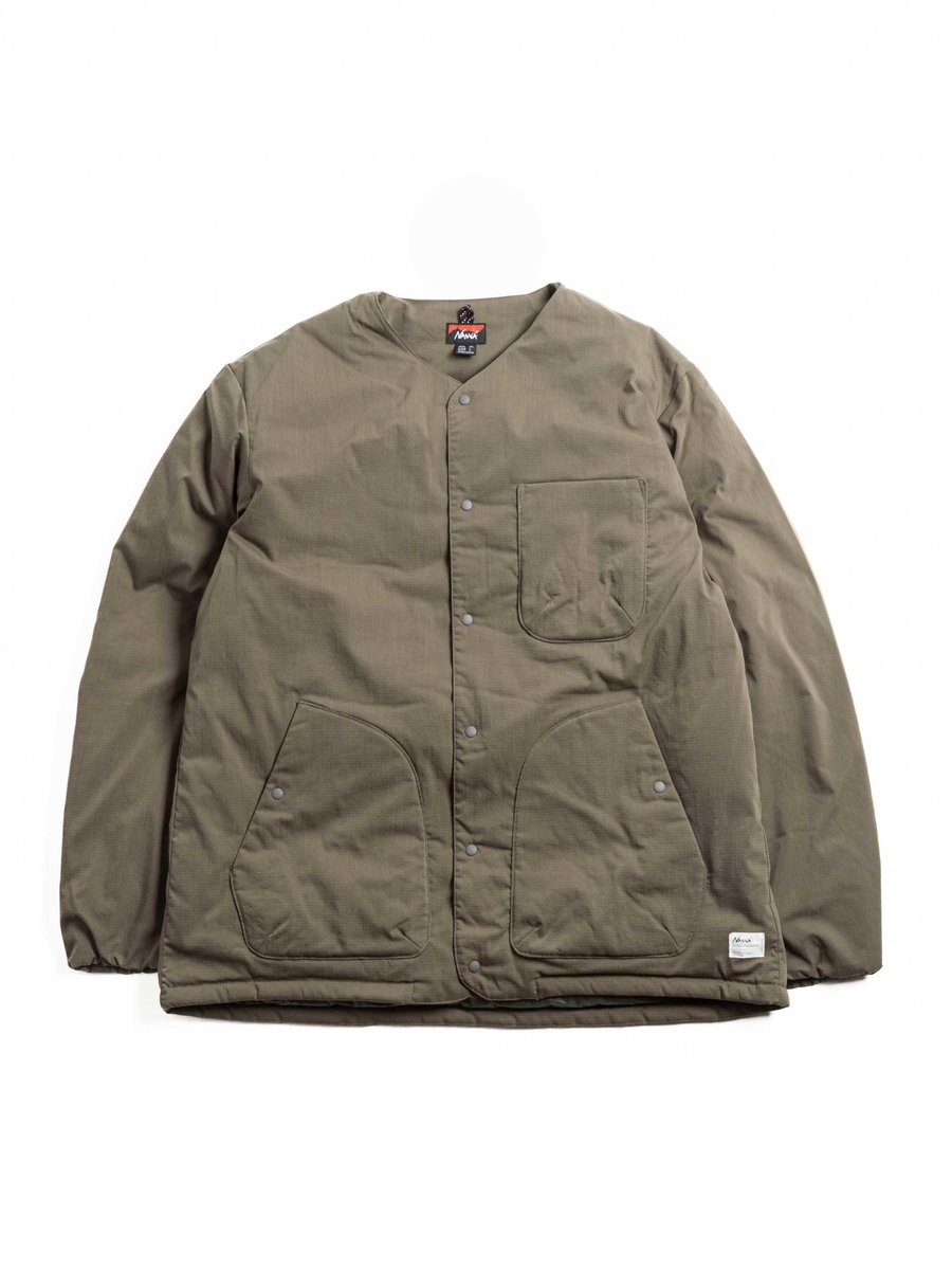 NANGA HINOC RIPSTOP INNER DOWN CARDIGAN AMG