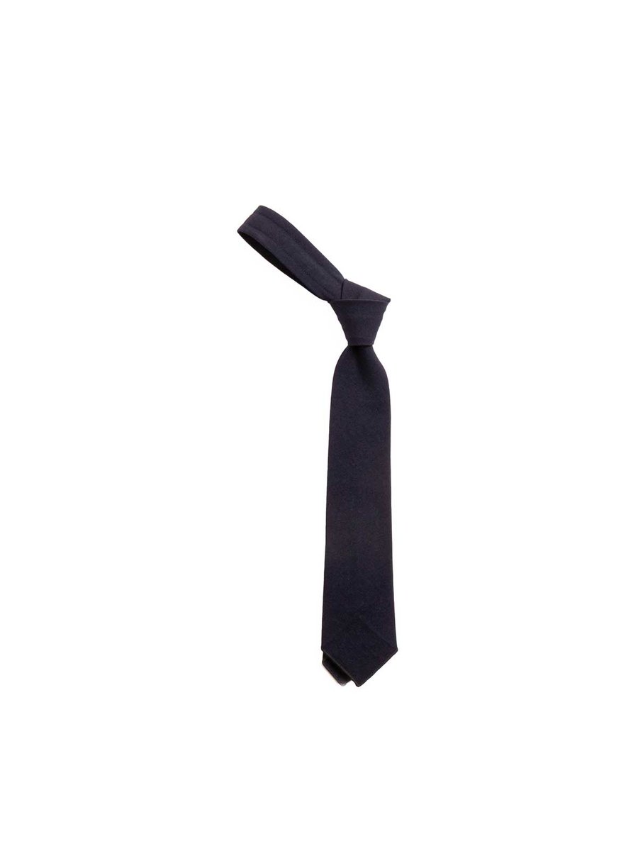 NECK TIE DARK NAVY WOOL UNIFORM SERGE