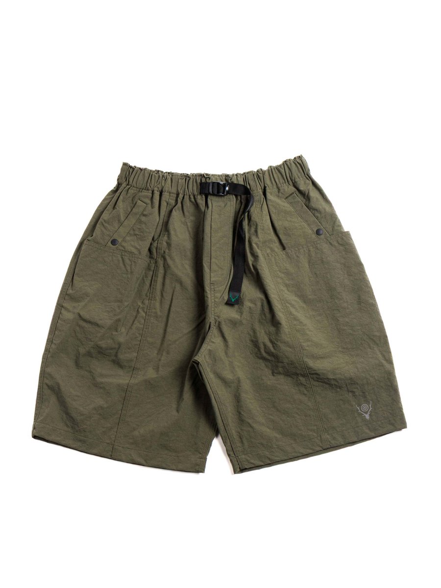 BELTED C.S. SHORT NYLON OXFORD OLIVE