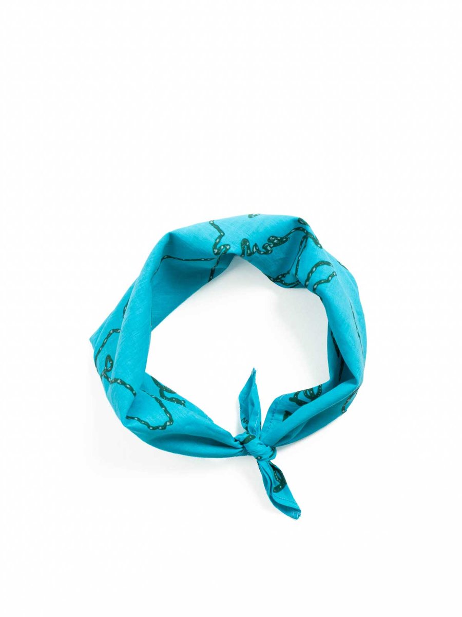 (SJ&ndash;03H) BANDANA TURQUOISE  