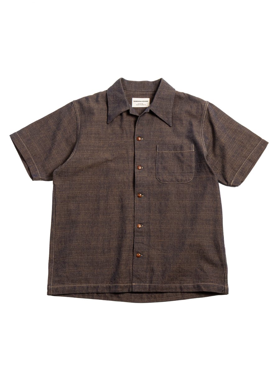 (SOS26&ndash;KSK)  OPEN COLLAR SHIRT KANOKO AIMADARA