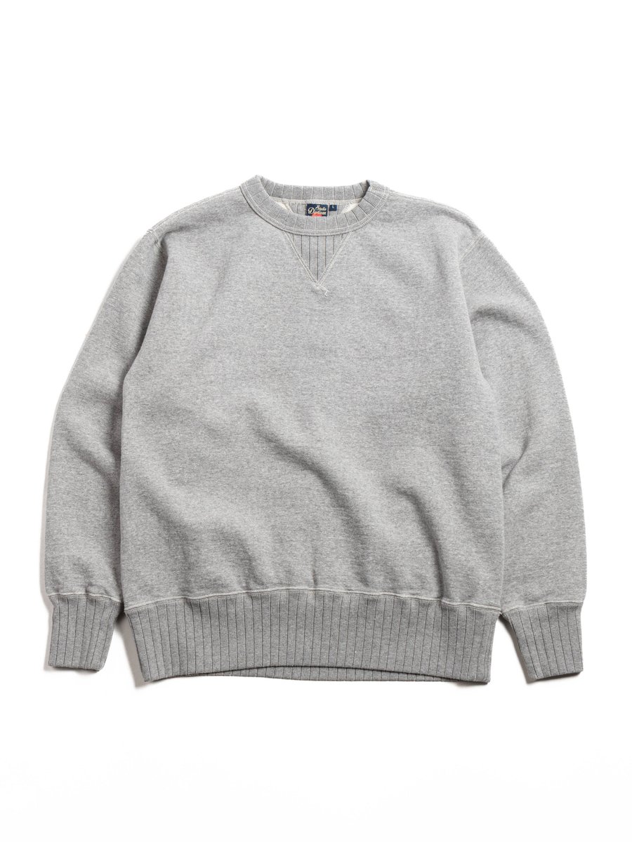 (D8188) STUDIO D&rsquo;ARTISAN LOOPWHEEL SWEATSHIRT M.GREY