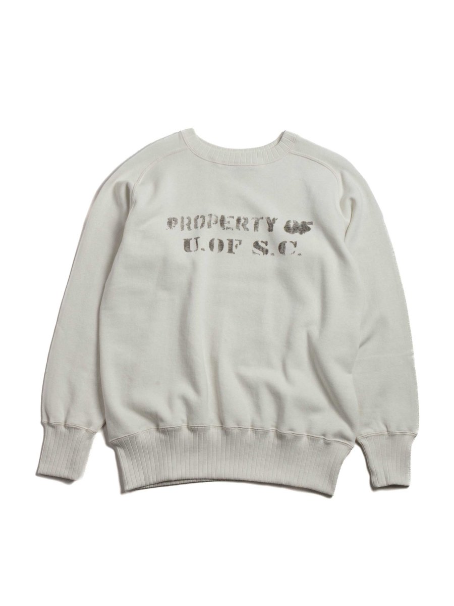 (JG&ndash;CS24) THE ALBERT SWEAT PROPERTY OF U of SC OFF WHITE 