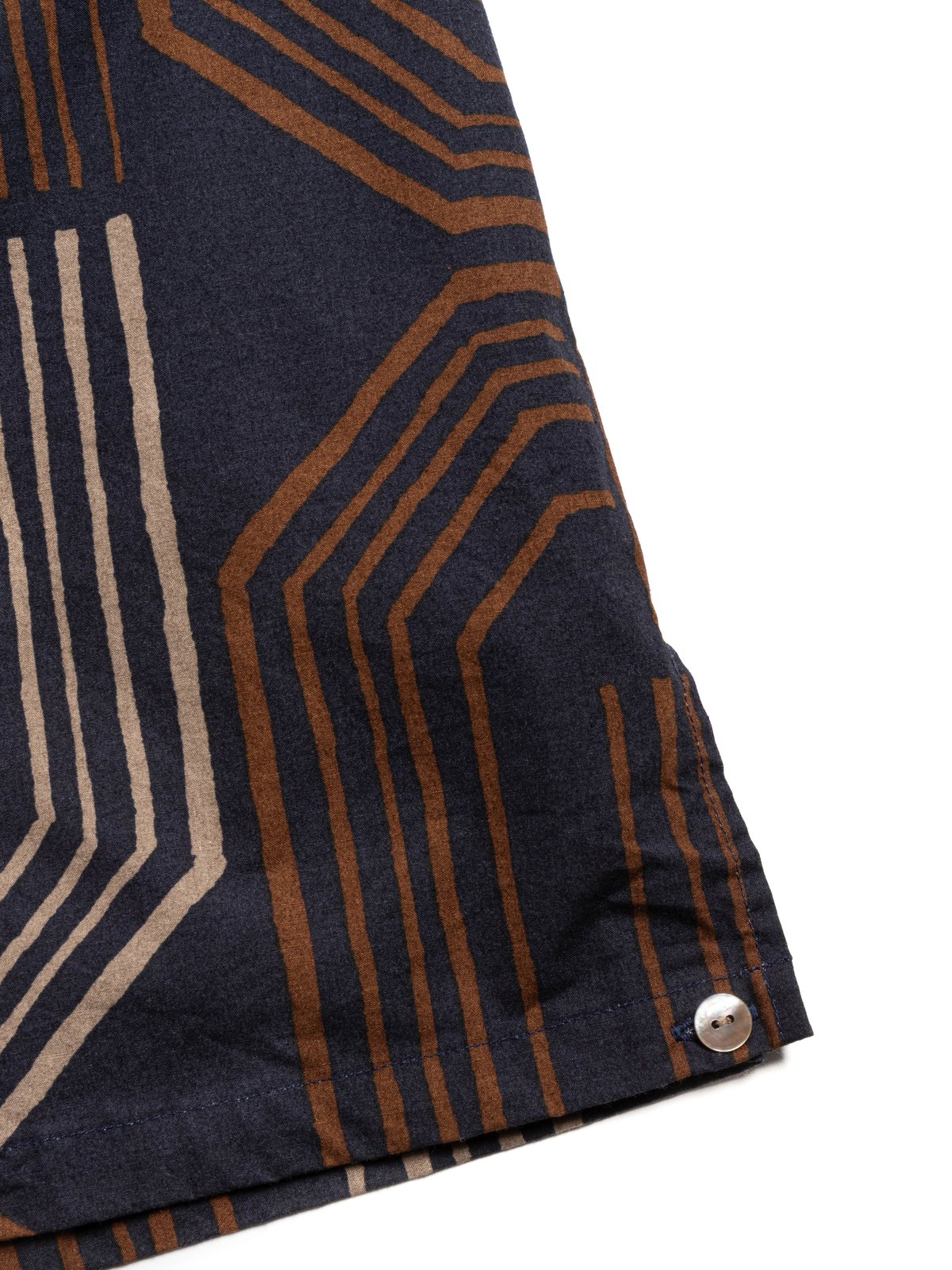 (SV&ndash;SH&ndash;035) PRINT HOLIDAY SHIRT NAVY - Image 3